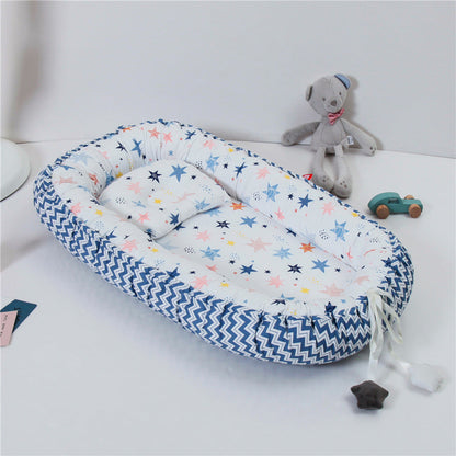 Change Pilch Baby Pillow Travel Crib Folding Removable Washable