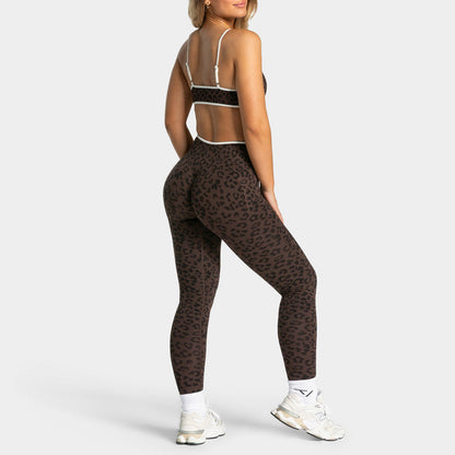 Breathable Sports Bra And Quick-drying Yoga Pants Workout Set