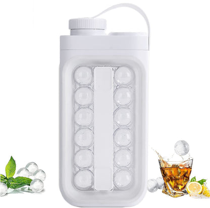 2-in-1 Portable Quick Release Ice Ball Maker