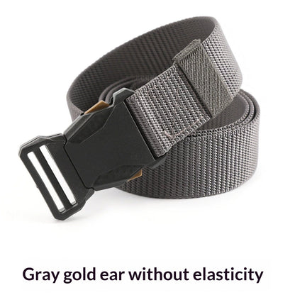 Outdoor Men's Nylon Canvas Tactical Belt