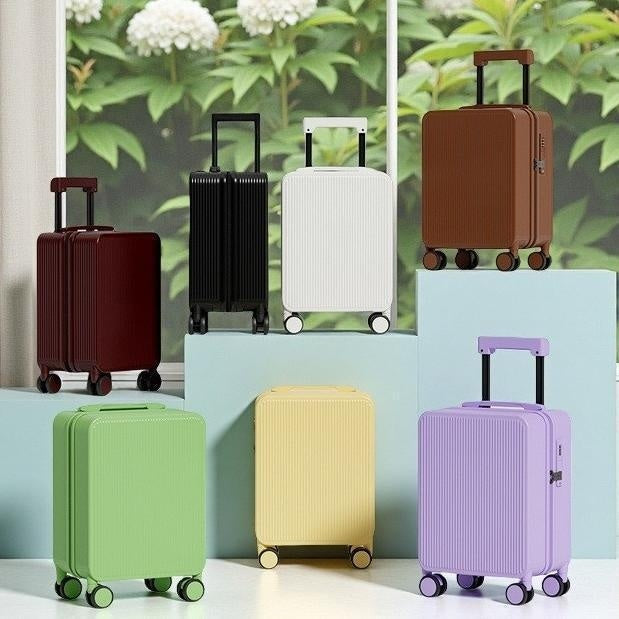Men's And Women's Trolley Case Zipper Suitcase