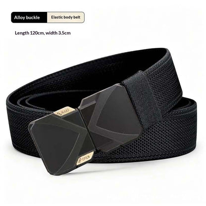 Mens Nylon Canvas Tactical Belt With Adjustable Buckle For Custom Fit