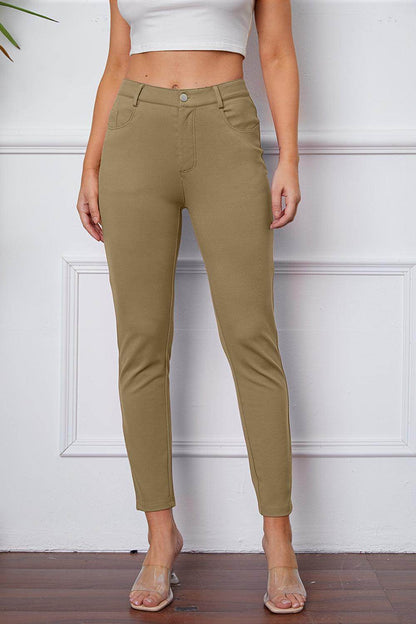 StretchyStitch Pants by Basic Bae for Comfort and Style