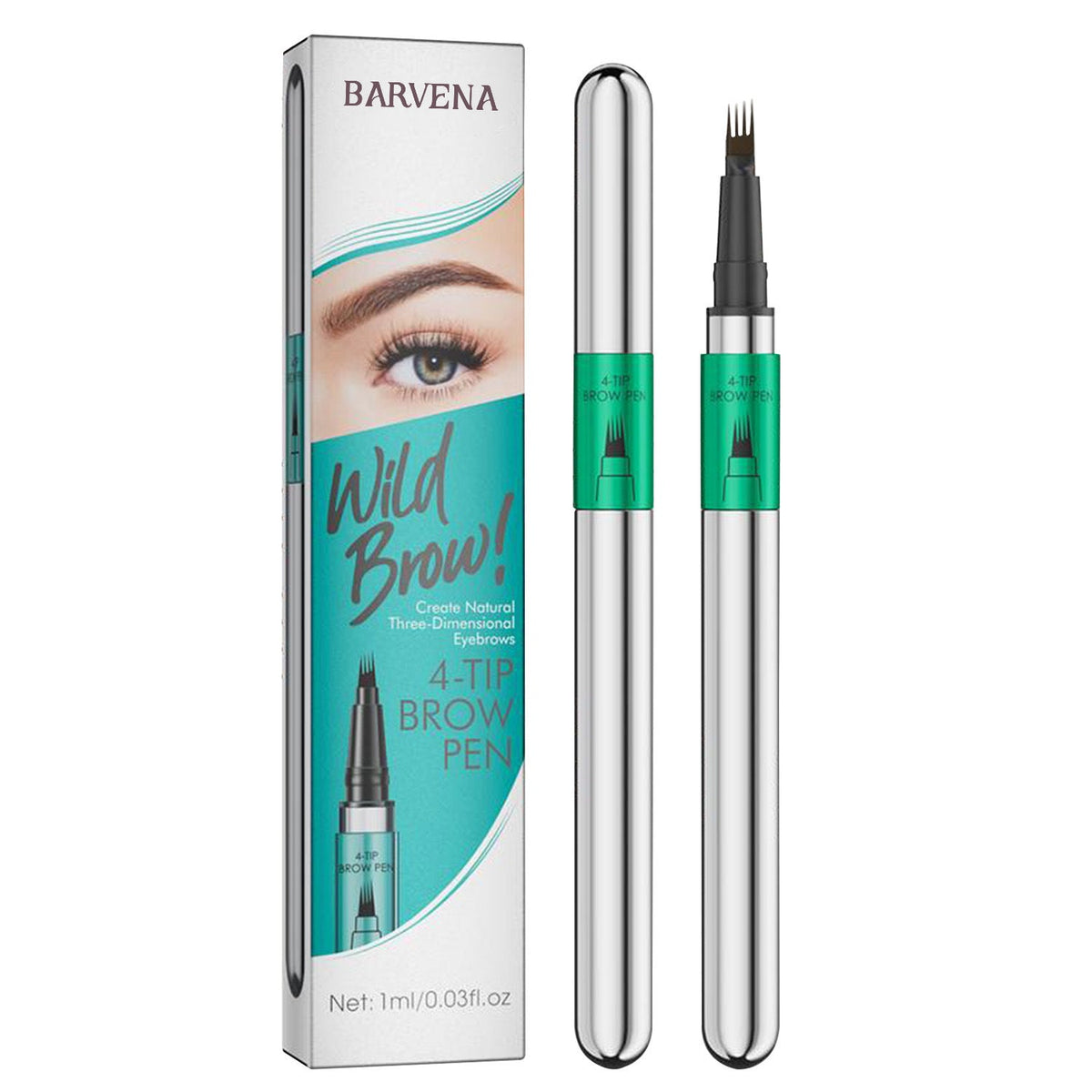 Four-claw Smudge-proof Wild Eyebrow Pencil