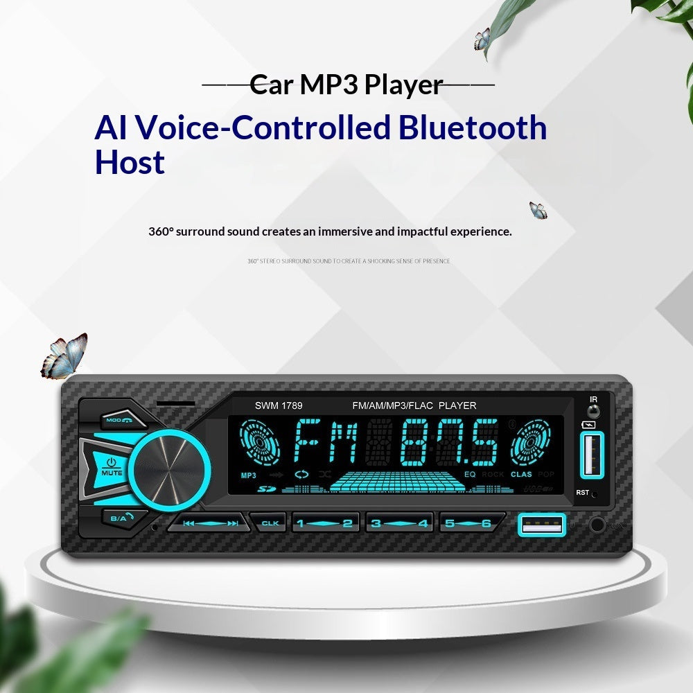 Car MP3 Radio Car Card USB Smart Bluetooth Lossless Music