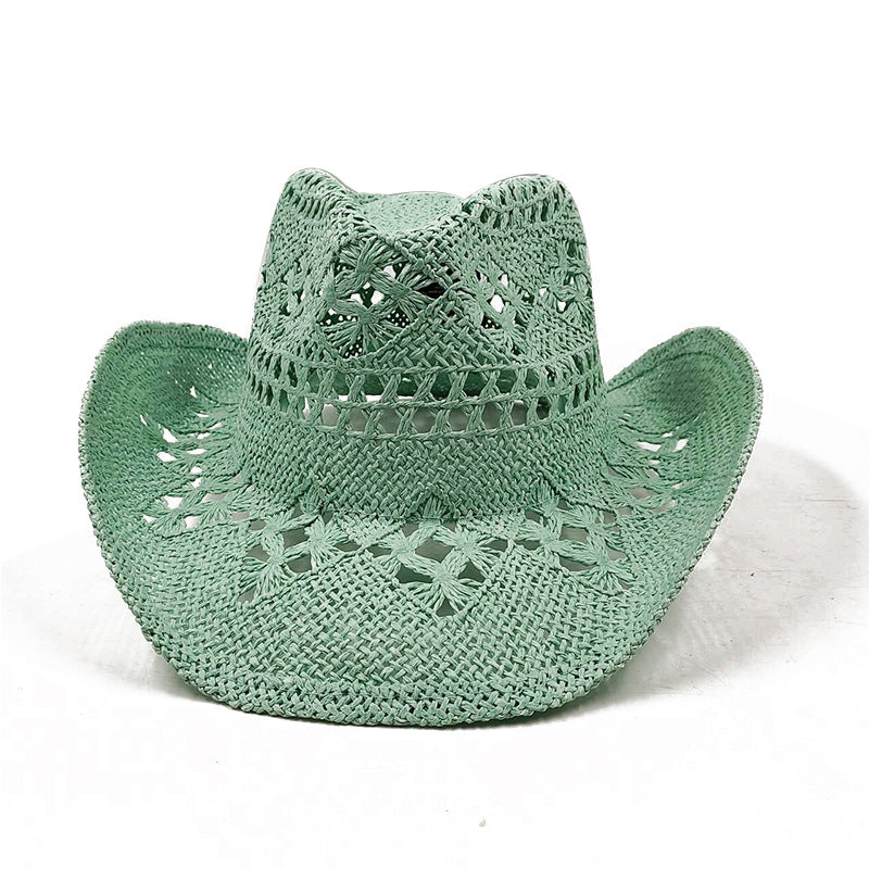 Malan Straw Hat Hand-woven Denim Hat