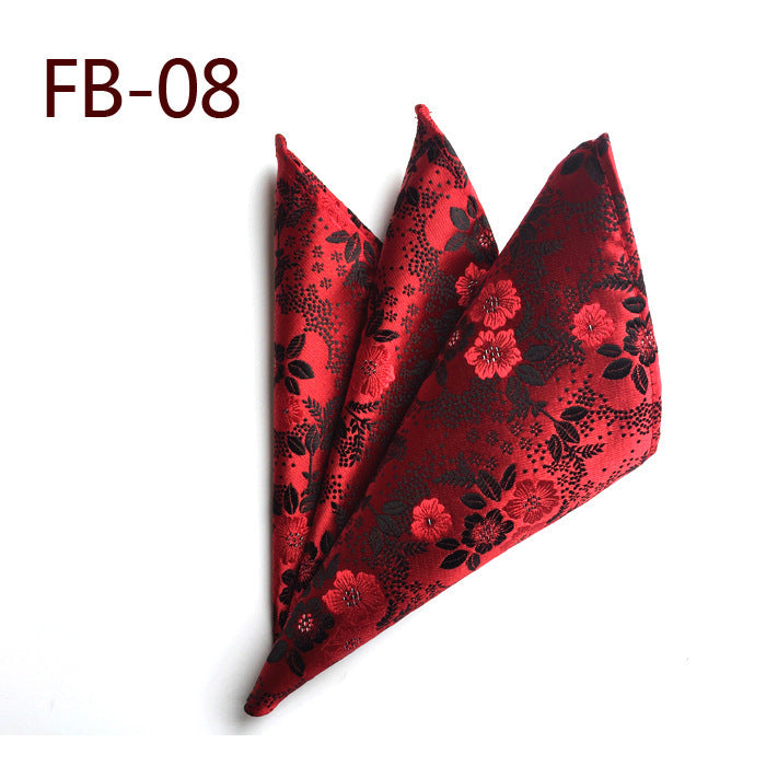 British Business Polyester Yarn Jacquard Small Towel