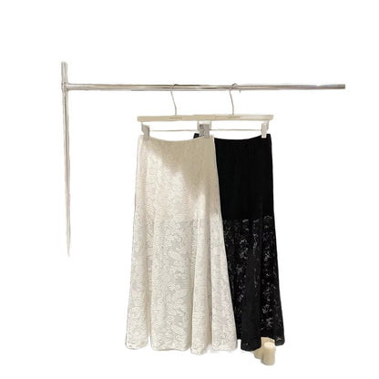 Fishtail Lace-Patchwork Skirt For Women