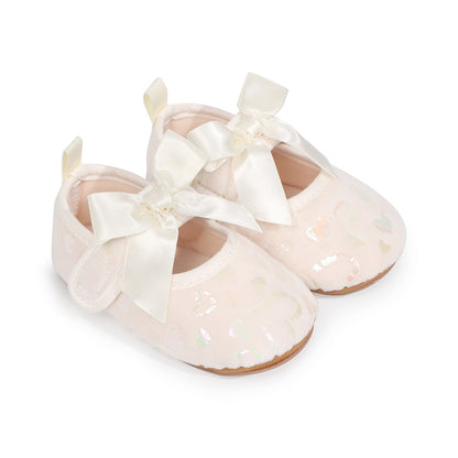 Sweet Newborn Princess Bow-Knot First Walkers