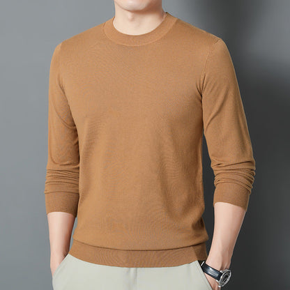 Pullover Solid-color Thermal Base Layer