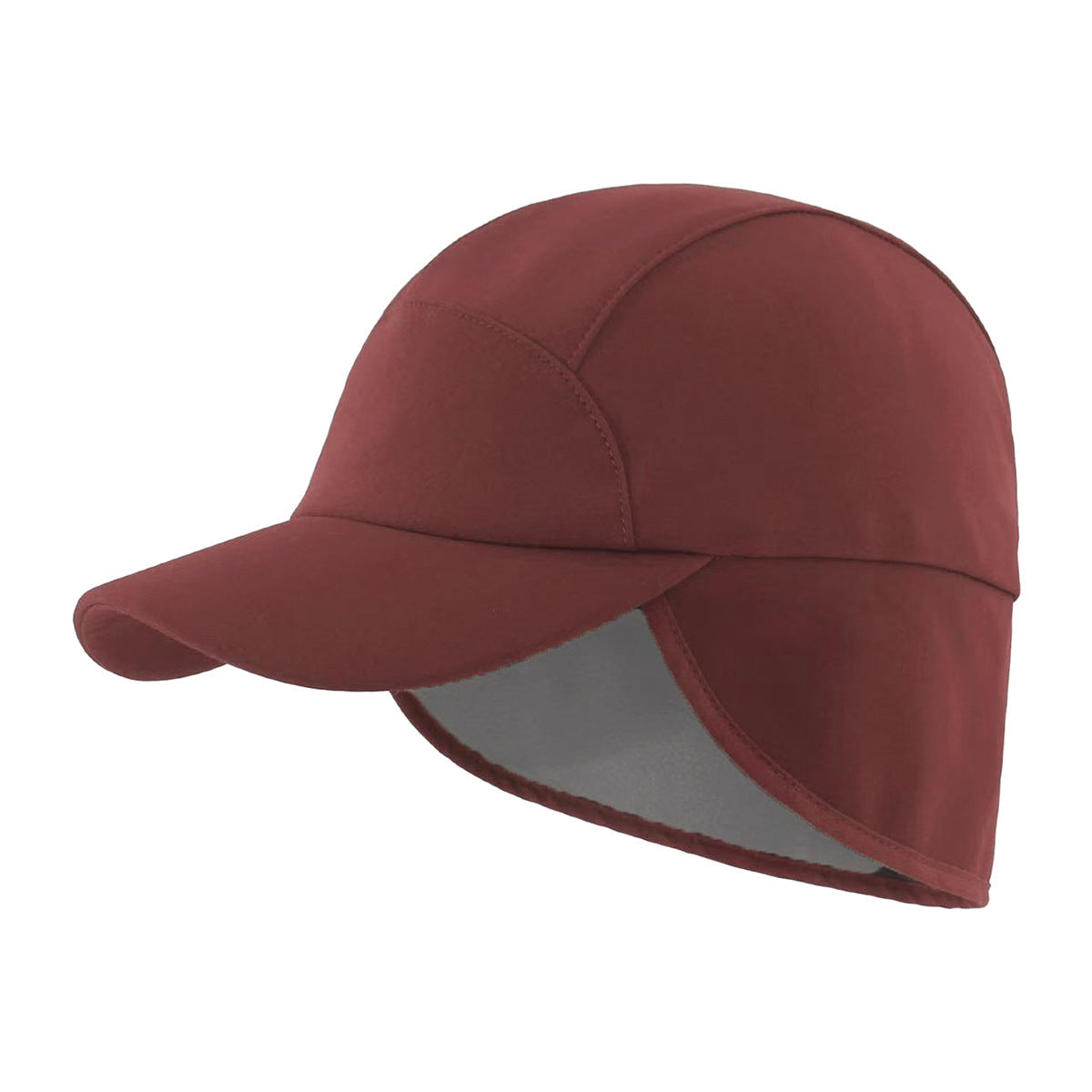 Outdoor Fleece-lined Warm Ponytail Baseball Cap With Ear Flaps