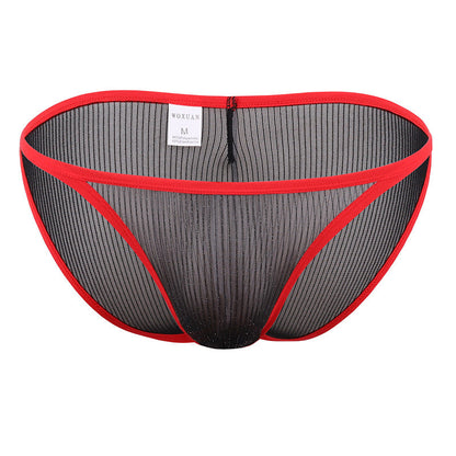 Men's Underwear High Fork Briefs Mesh