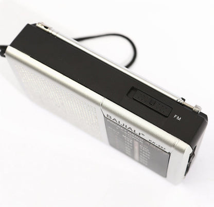Dual-band Vintage Design Portable Mini Radio