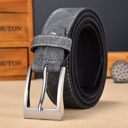 Men's Casual All-matching Canvas Belt