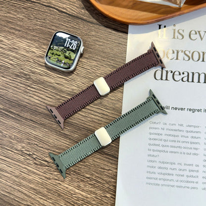 Nylon Watch Strap With Magnetic Clasp Suitable For The Small Waist Lace-edged Design