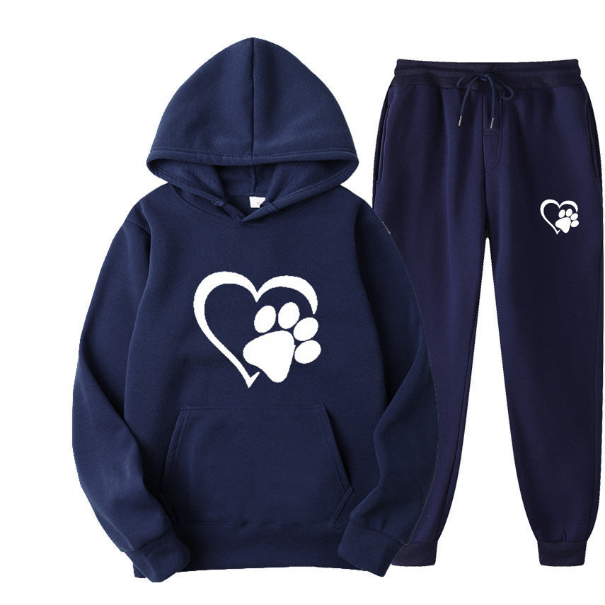 Mens And Womens Printed Hoodie Sets