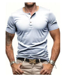 Mens Short-sleeved Top
