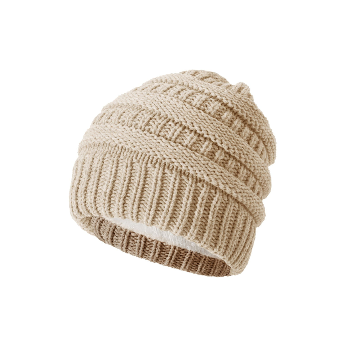 Fashionable Thickened Knitted Wool Warm Hat