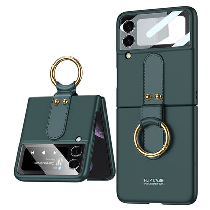 Mobile Phone Case Folding Simple And Creative Frosted Hard Shell Solid Color