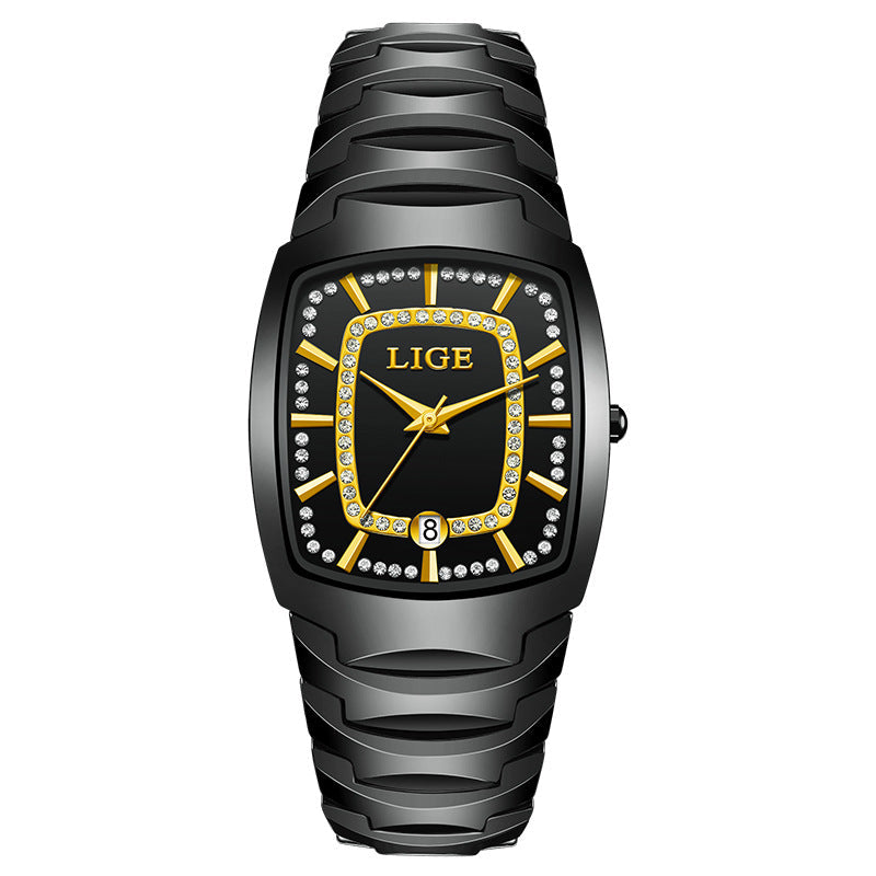 Multifunctional Waterproof Calendar New-style Couples Quartz Watch