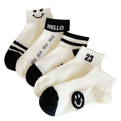 Womens Short, Breathable Mesh Ankle Socks