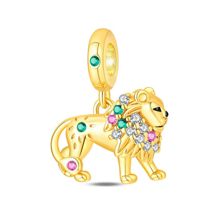 Colored Zircon Copper Silver-plated Animal DIY Bracelet Beads