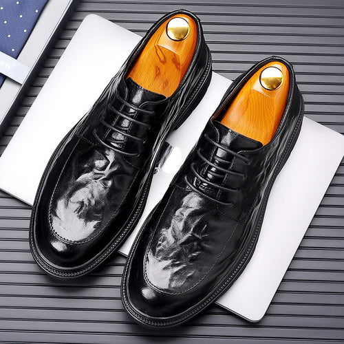 British Business Dress Leather Shoes Men