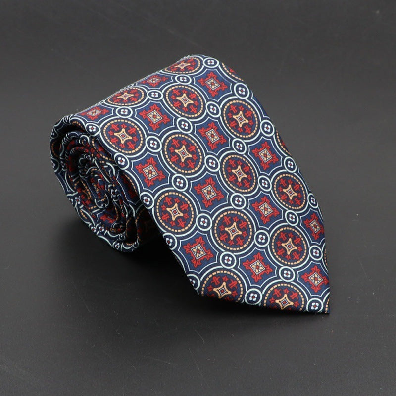 Bohemian Silk Men's Fashion Necktie