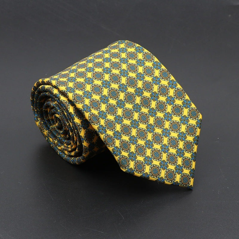 Bohemian Silk Men's Fashion Necktie