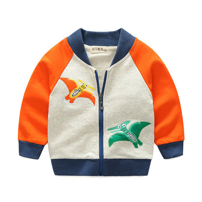 European And American Children's Clothing Cartoon Children's Coat