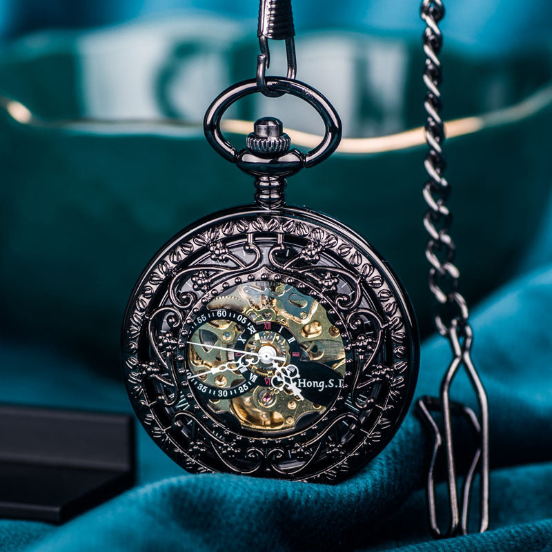 Automatic Mechanical Unisex Carved Hollow-out