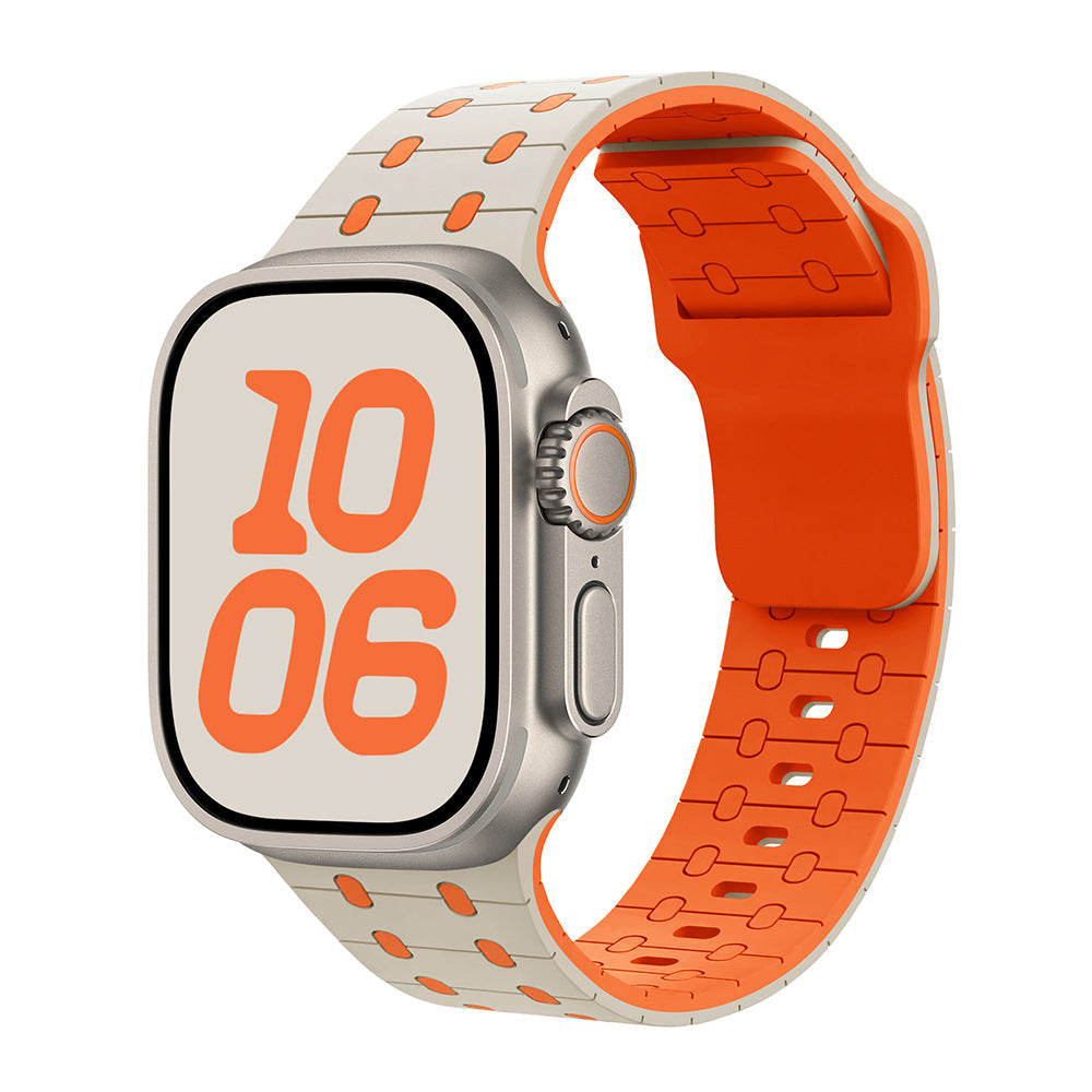 Dynamic Series Three-Color Silicone Watch Strap