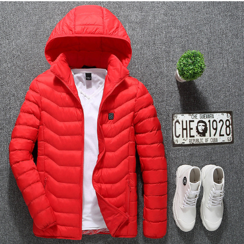 USB Heated Jacket Thermal Vest for Men Winter