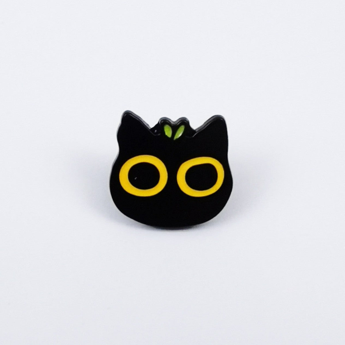 Black Catstyle Brooch, Versatile And Niche, Made Of Alloy For Clothing
