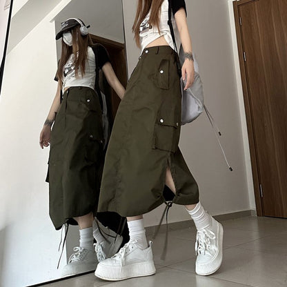 American Retro Suit Skirt Women