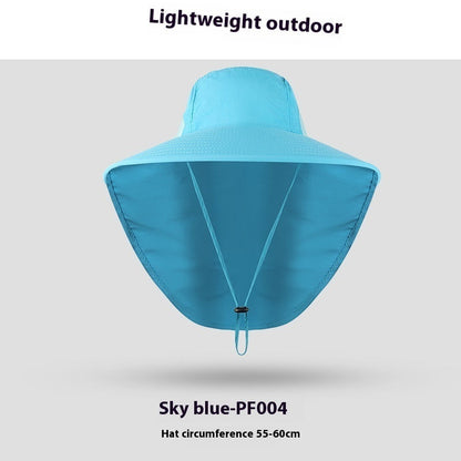 Alpine Cap Sun Protection Men's Outdoor UV-proof