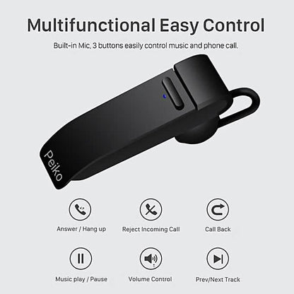 PEIKO World Language Translator Single Earbud – Real-Time Voice Translation