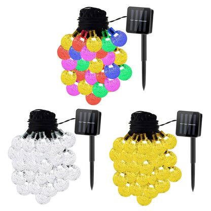 Globe String Solar Lights 30 Ball
