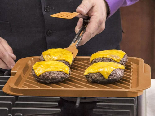 Gotham Steel Reversible Double Grill/Griddle