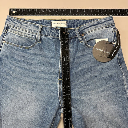 ARTICLES OF SOCIETY OMAO High Rise Denim Jeans Women's Sz 28 Blue 4009TQ3-716 (New)