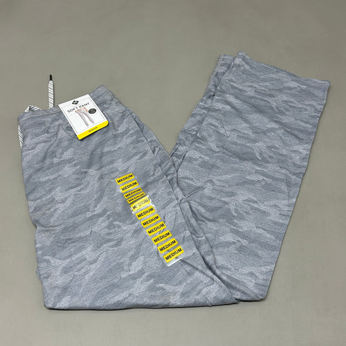 MEMBERS MARK Favorite Straight Leg Soft Pant Light Grey Camo Size Medium (New)