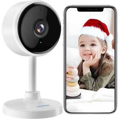 Indoor Camera, Cameras for Home Security with Night Vision  (Refurbished)