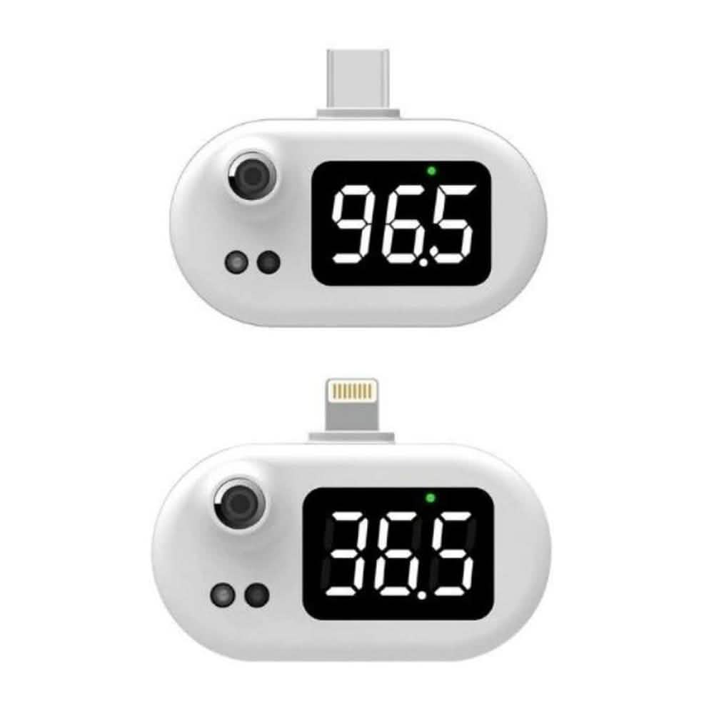 Infrared Thermometer for Apple Lightning or Android USB-C