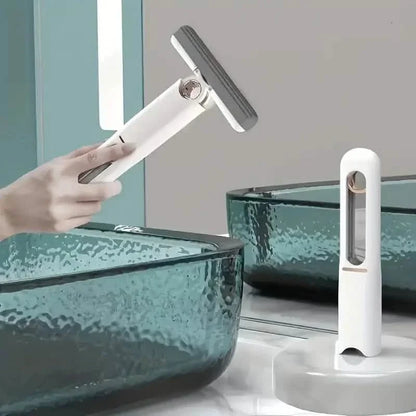 Mini Mop Sponge Mop Folding Home Cleaning Mops with Self-Squeezing