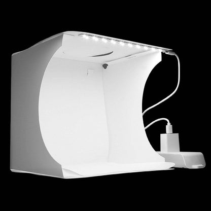 Mini Photo Studio Box Photography with 6 Color Backdrops