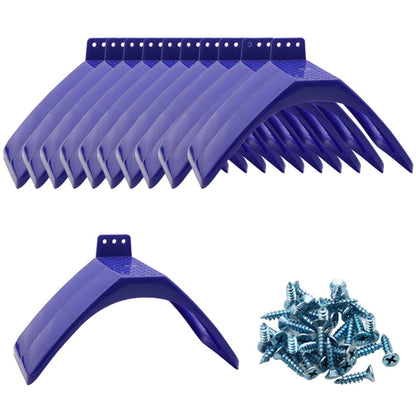 MODUODUO Pigeons Rest Stand with Screws 10 Sets Plastic Bird Perches for Dove Pigeon and Other Birds - velouriva