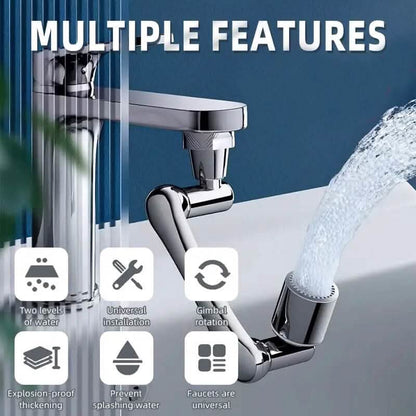 Multi Functional Large Angle Rotating Bathroom Sink