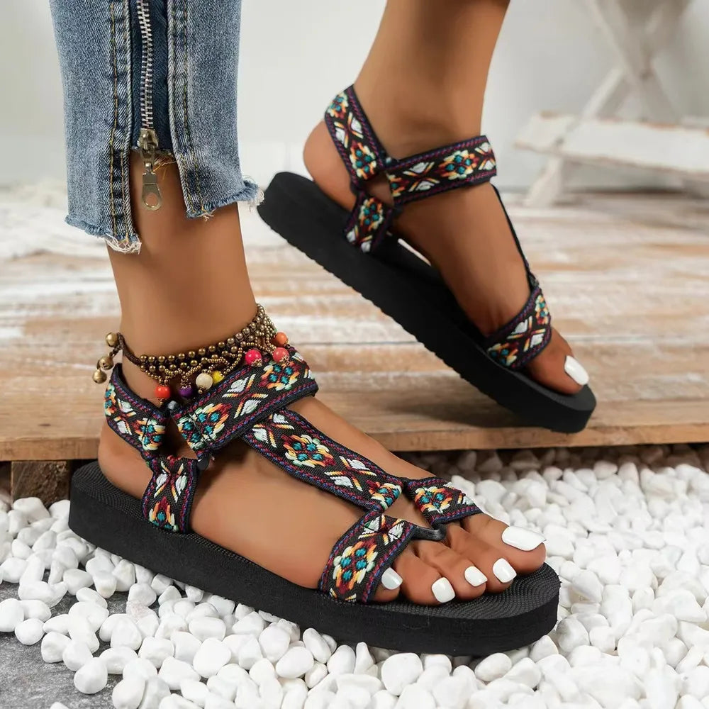Open Toe Platform Sandals