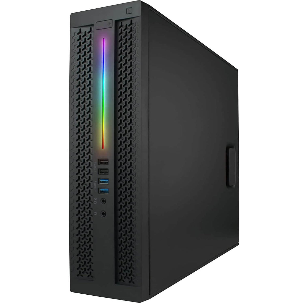 Periphio Iris Gaming PC Desktop Computer with RGB Lighting (Refurbished)
