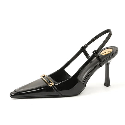 Point Toe Slingback Pumps